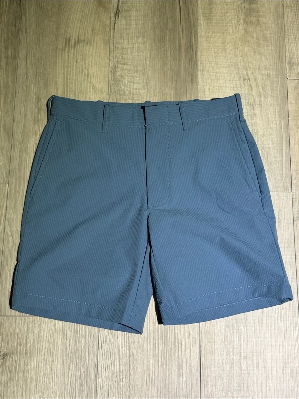 J. Crew Factory Men's Performance Shorts in Slate Blue